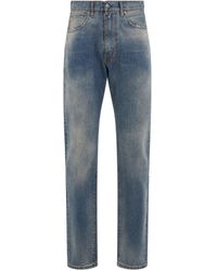Maison Margiela - Relaxed Fit Jeans, Light, 100% Cotton - Lyst