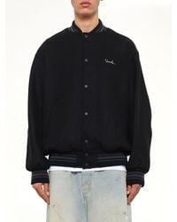 vowels - Wool Varsity Jacket - Lyst