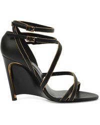 Lanvin - Wedge Sandal - Lyst