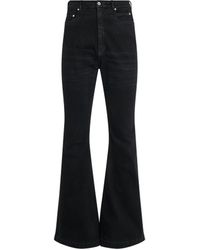 Rick Owens - Bolan Bootcut Stretch Denim Jeans, , 100% Cotton - Lyst