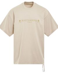 Mastermind Japan - Brilliant Logo Boxy Fit T-Shirt, Short Sleeves, 100% Cotton, Size: Medium - Lyst