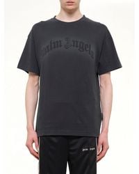 Palm Angels - Patch Pa Regular T-Shirt - Lyst