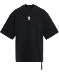 Mastermind Japan - 'Glassbeads Boxy Fit T-Shirt, Short Sleeves, , 100% Cotton, Size: Small - Lyst