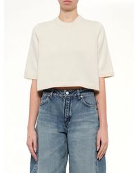 Alaïa - Light Cashmere Highneck Jumper - Lyst