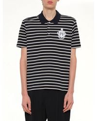 Balmain - Marinier College Emblem Polo - Lyst