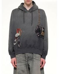 Doublet - Trompe L'Oeil Embroidery Hoodie - Lyst