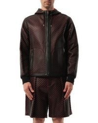 Givenchy - Leather Hoodie, 100% Leather, Size: Small - Lyst