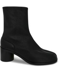 Maison Margiela - Tabi Ankle 6Cm Boots, , 100% Leather - Lyst