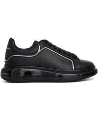 Alexander McQueen - Larry Oversized Transparent Sneakers, /Fume, 100% Calf Leather - Lyst