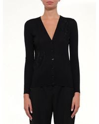 McQueen - V Neck Cardigan - Lyst