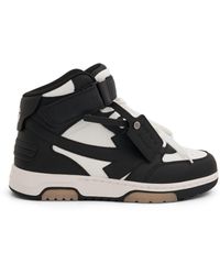 Off-White c/o Virgil Abloh - Out Of Office Leather Mid-top Trainers - Lyst
