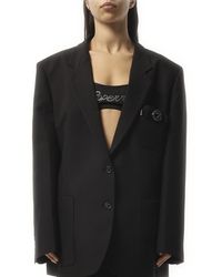 Coperni - Belted Pocket Tailored Jacket, Long Sleeves, 100% Recycled Polyester, Size: Medium - Lyst
