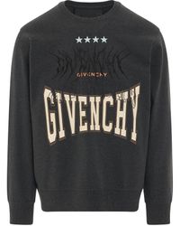 Givenchy - Multilogo Dyed Sweatshirt, Long Sleeves, , 100% Cotton, Size: Medium - Lyst