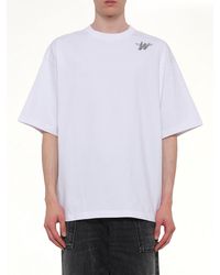 we11done - Classic Wd Logo T-Shirt - Lyst