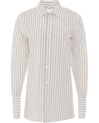 Maison Margiela - Striped Cotton Shirt, Long Sleeves, , 100% Cotton - Lyst