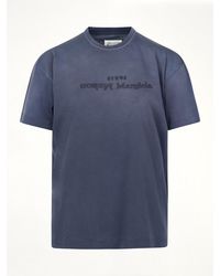 Maison Margiela - Cotton Jersey Logo T-Shirt - Lyst