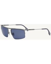 Fendi - Fe40141U 6012V Metal Sunglasses Sunglasses - Lyst