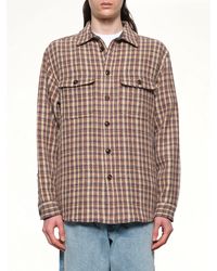 vowels - Double Pocket Shirt Jacket - Lyst
