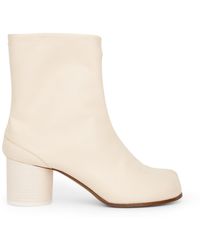 Maison Margiela - Tabi Ankle Boots 6Cm Heel, , 100% Calf Leather - Lyst