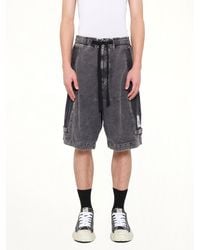 Maison Mihara Yasuhiro - Damaged Cargo Short Pants - Lyst