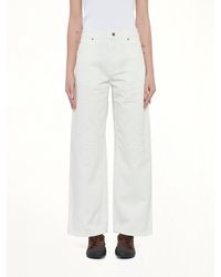 Loewe - Tonal Anagram Baggy Jeans Af - Lyst