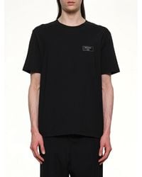 Balmain - Couture Label Regular T-Shirt - Lyst