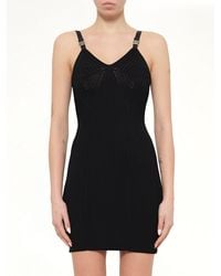 Givenchy - Mix Textured Viscose Dress - Lyst