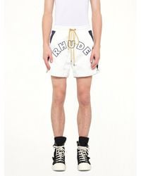 Rhude - Logo Lightning Shorts - Lyst
