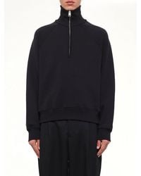Ami Paris - Embossed Ami De Coeur Zipped Sweatshirt - Lyst