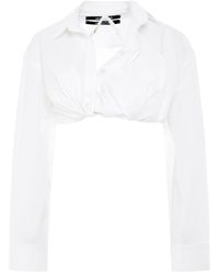 Jacquemus - Bahia Courte Shirt, Long Sleeves, , 100% Cotton - Lyst