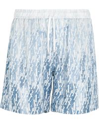 Amiri - Gradient Repeat Shorts, Ashley, 100% Silk, Size: Medium - Lyst