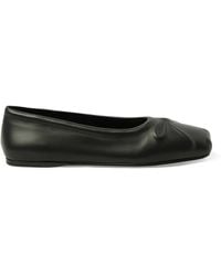 Marni - Little Bow Ballerina, 100% Calf Leather - Lyst
