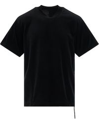 Mastermind Japan - Embroidery Logo Boxy Fit Baseball T-Shirt, Round Neck, Short Sleeves, , 100% Cotton, Size: Large - Lyst