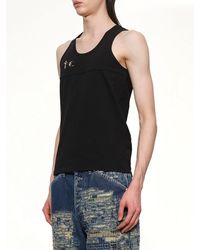 THUG CLUB Tc Not Easy Tank Top in White for Men | Lyst