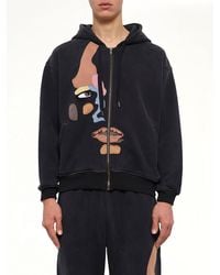 Kidsuper - Side Eye Face Hoodie - Lyst
