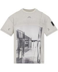 A_COLD_WALL* - Pavilion Imagery T-Shirt, Short Sleeves, , 100% Cotton, Size: Large - Lyst