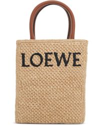 Loewe - Standard A4 Tote Bag, Natural - Lyst