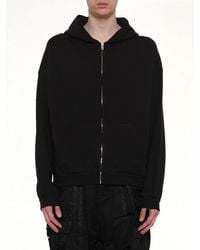 we11done - Logo Zip-Up Hoodie - Lyst