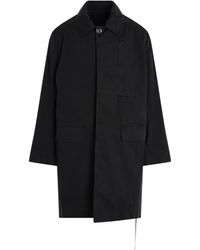Rick Owens - 'Jumbo Mac Coat, Long Sleeves, , 100% Wool, Size: Small - Lyst