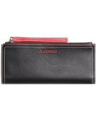Givenchy - Pandora Bicolor Double Zip Wallet - Lyst