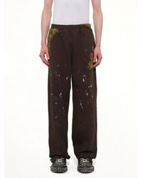 Doublet - Moss-Grown Embroidery Sweat Pants - Lyst