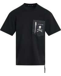 Mastermind Japan - Mastermind Pocket T-Shirt, Short Sleeves, , 100% Cotton, Size: Medium - Lyst