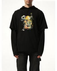 we11done - Teddy Bear With Key Hoodie - Lyst