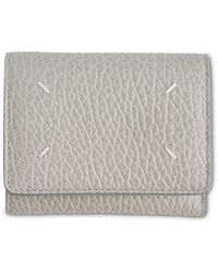 Maison Margiela - Four Stitches Tri Fold Wallet, , 100% Calf Leather - Lyst
