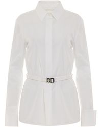 Givenchy - Classic Poplin Shirt With Belt, , 100% Cotton - Lyst