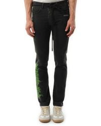 Off-White c/o Virgil Abloh - Blur Slim Jeans - Lyst