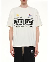 Rhude - Regatta Club T-Shirt - Lyst