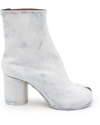 Maison Margiela Painted Tabi Boots - White