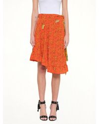 Loewe - X Paula Wrap Skirt - Lyst