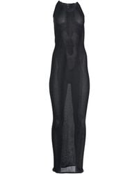 Givenchy - Halter Long Silk Dress - Lyst